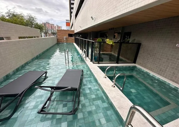 Apartamento Quarto E Sala A 260M Da Praia